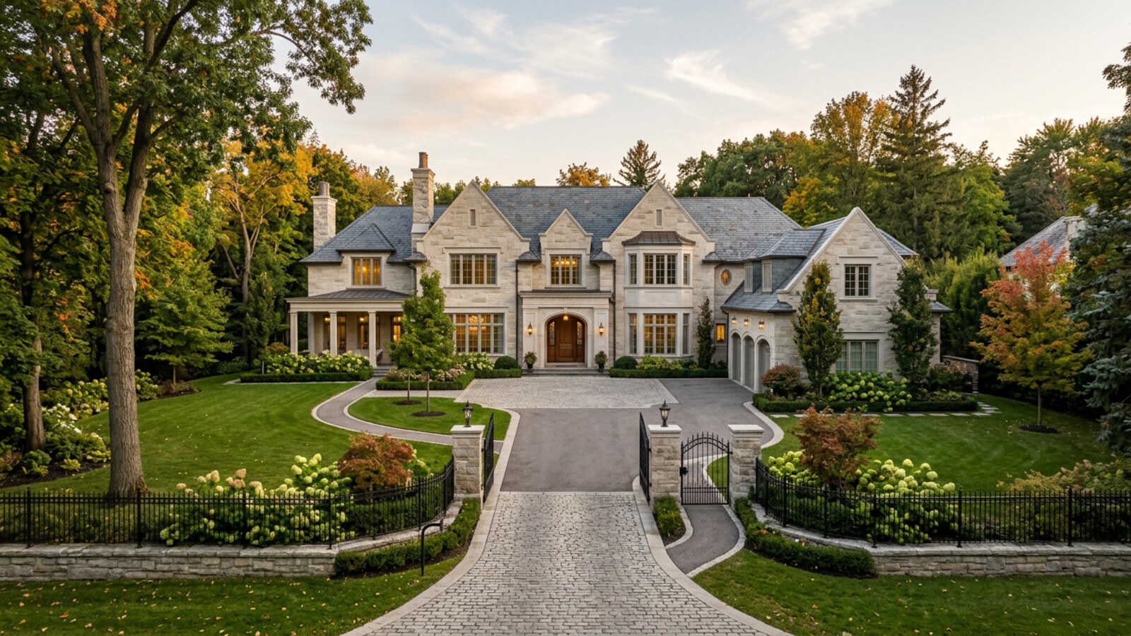 Architectural rendering of a home inspired by Bridle Path