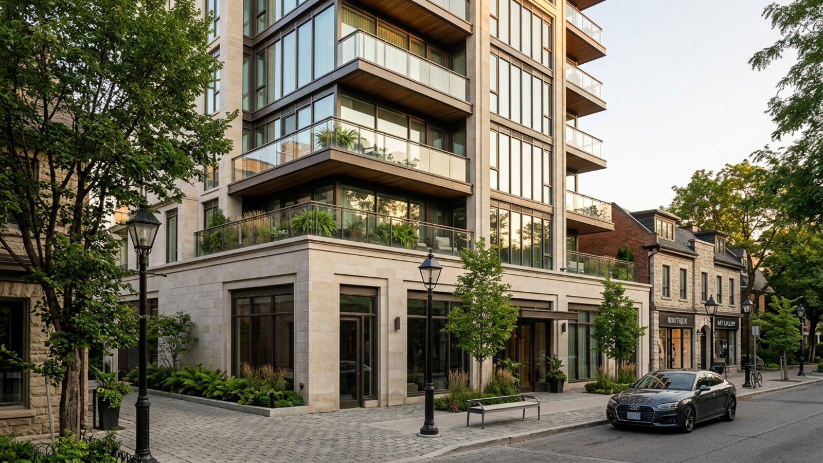Architectural rendering of a home inspired by Yorkville